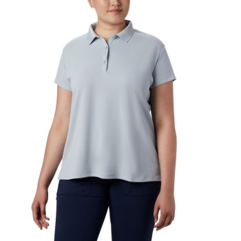 Columbia Ženske Polo Majice - PFG Innisfree Short Sleeve Plus Size Sive | ULMG-17832